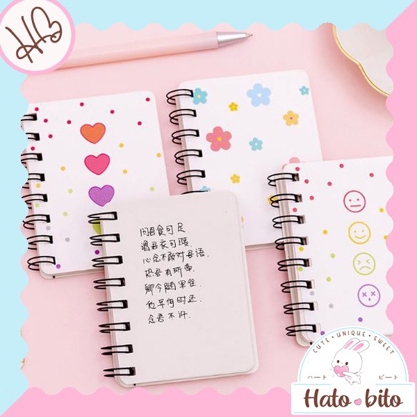 

Buku tulis mini memo pocket book catatan kecil notebook lucu cute souvenir HB979