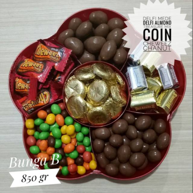 

coklat toples bunga B