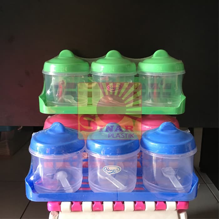 

Tempat Bumbu Veneta Satu Set | Kitchen Set Hawaii