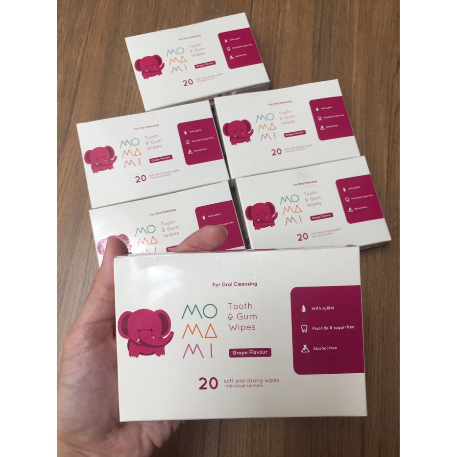 Momami Tooth &amp; Gum Wipes