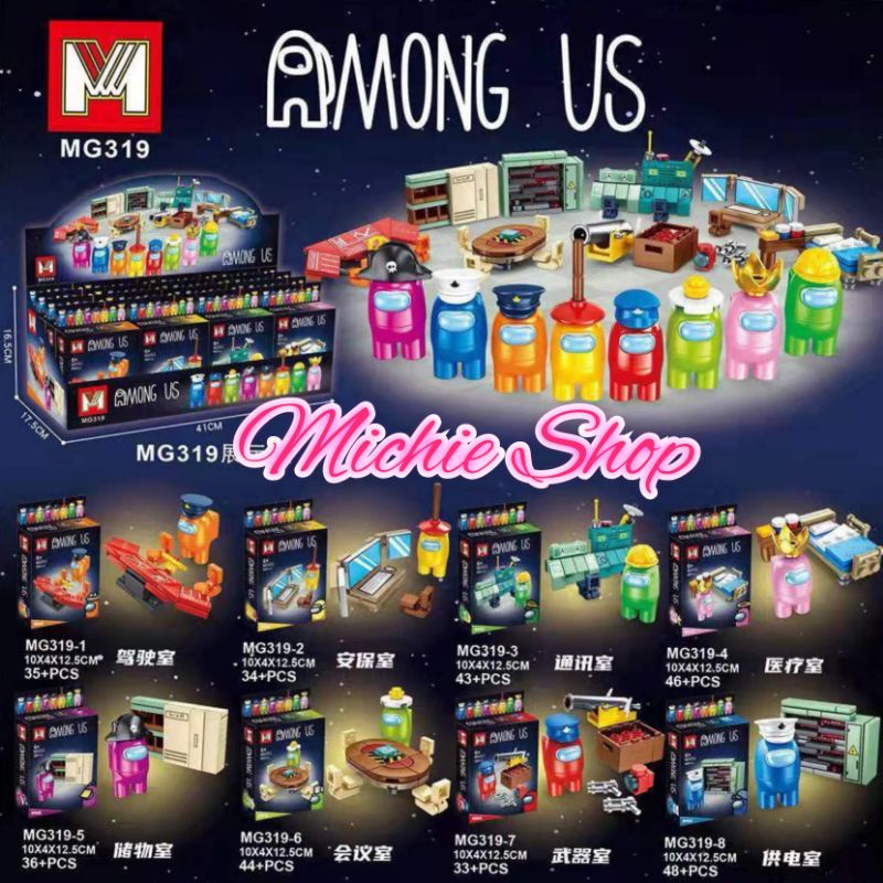 Bukan Lego Minifigures Among Us set 8