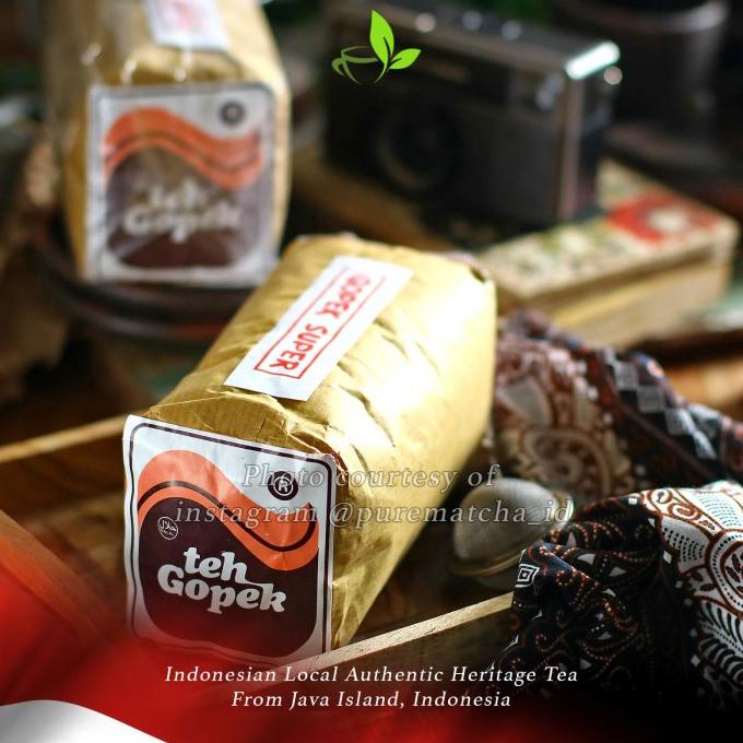 

[COD] Teh Indonesia - Gopek SUPER 250gr Indonesian Local Jasmine Tea 1pack [COD]