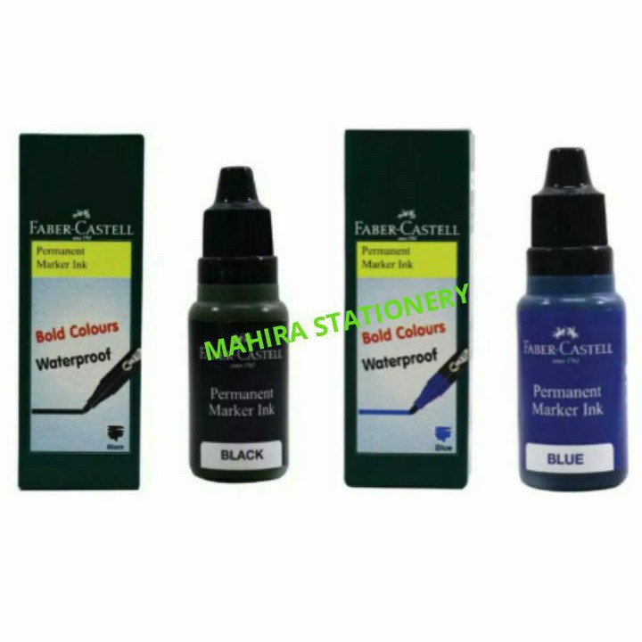 

Faber Castell - Refill/Isi Ulang Permanent Marker/Spidol Permanent 15ml (TUBE)