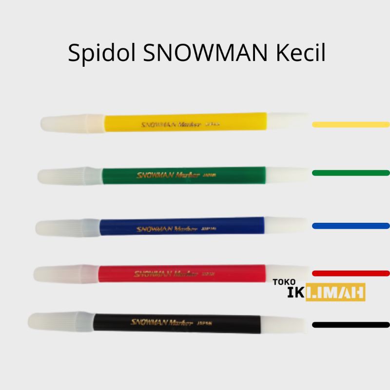 

Spidol SNOWMAN Marker Kecil PW-1A