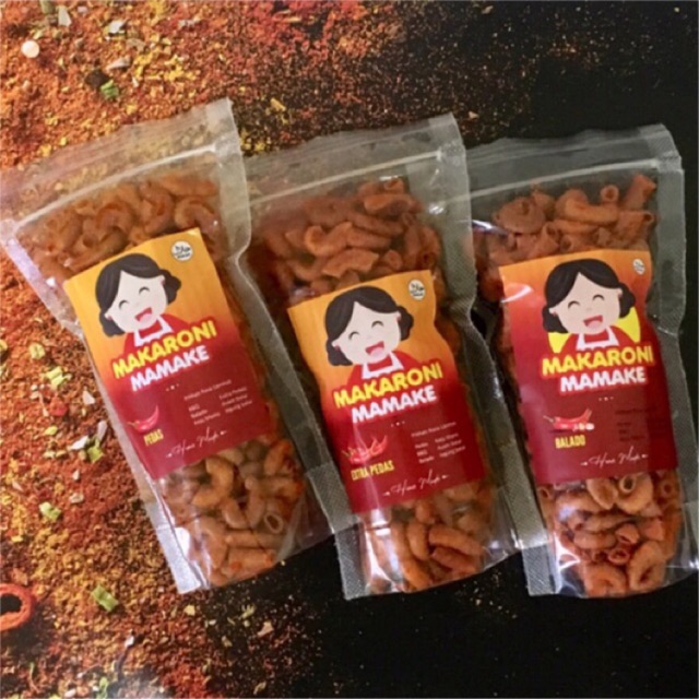 

CEMILAN MAKARONI MAMAKE 8 Varian Rasa | Makaroni Bantet, Gurih dan Renyah