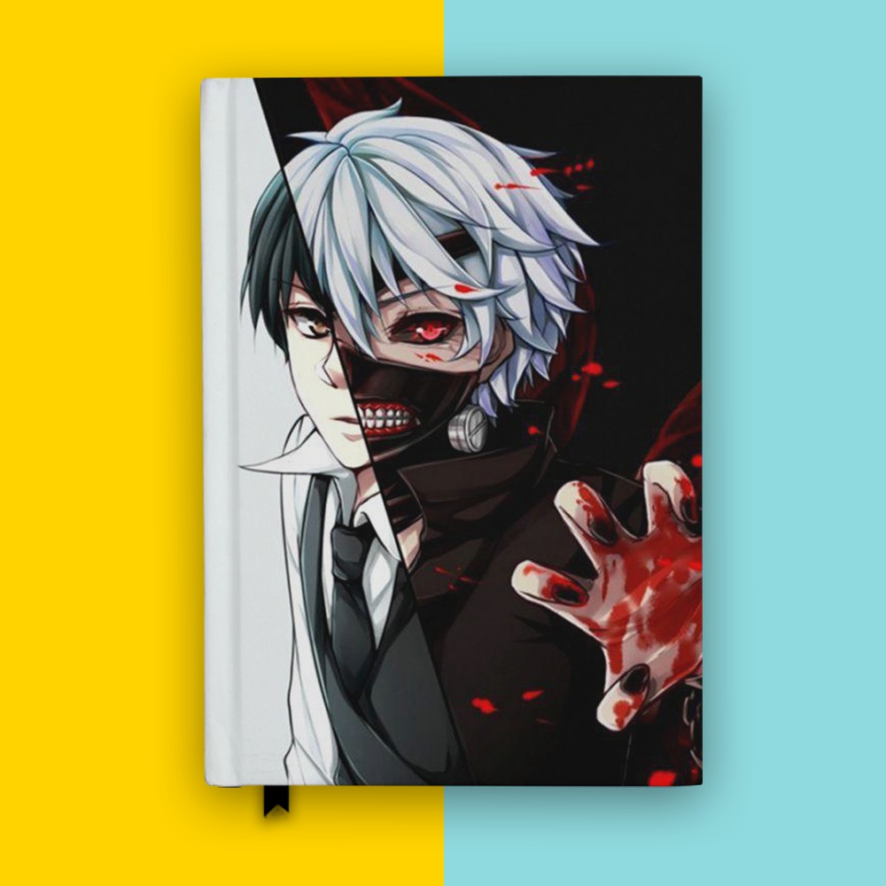 

Notebook Kaneki Ken Ghoul Kageyama Anime Cosplay Buku Tulis Hardcover Jurnal Custom