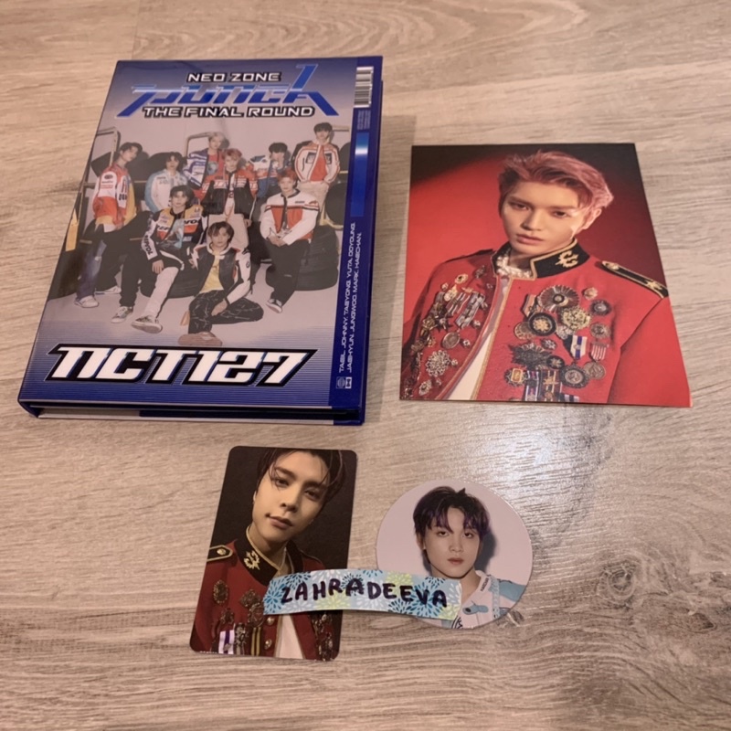 [UNSEALED] ALBUM PUNCH NCT 127 FULLSET. Neo Zone Punch The Final Round. Repackage. Photocard PC John
