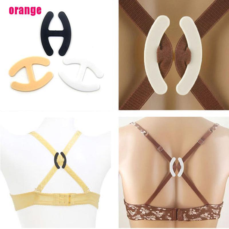 (Happy) 3pcs Klip Gesper Pengait Strap Bra Push Up Adjustable Untuk Wanita