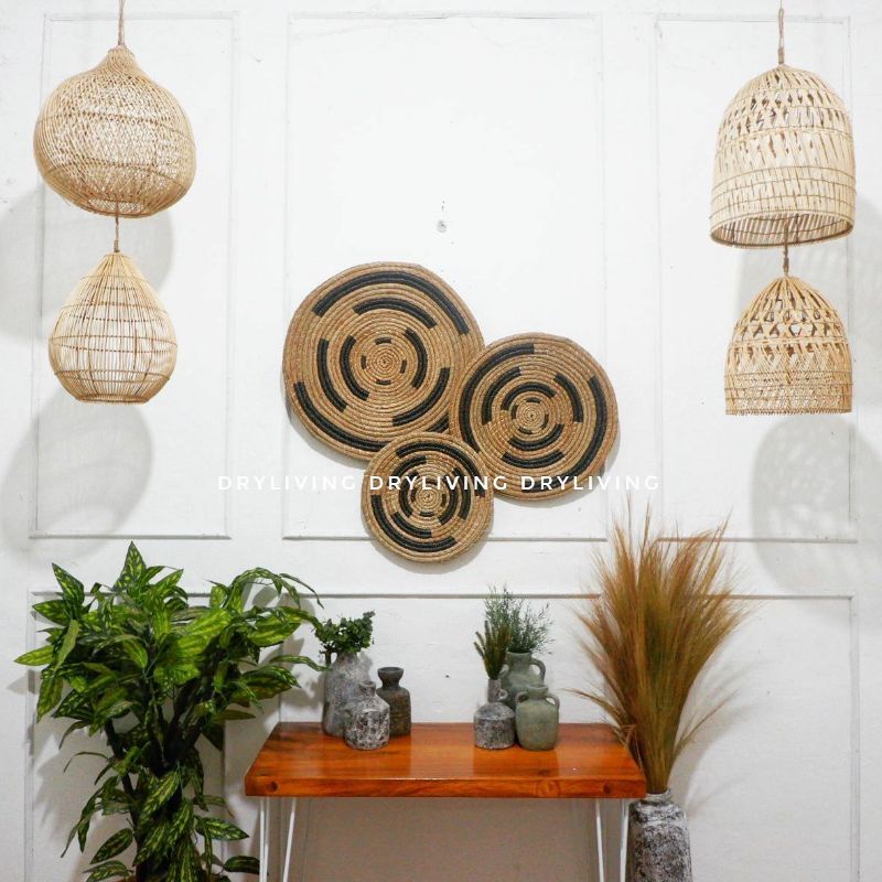 WALLDECOR PLATE MENDONG ABSTRACT