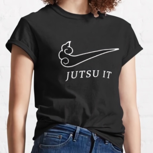 Tshirt Jutsu It Naruto Anime Manga Premium Unisex