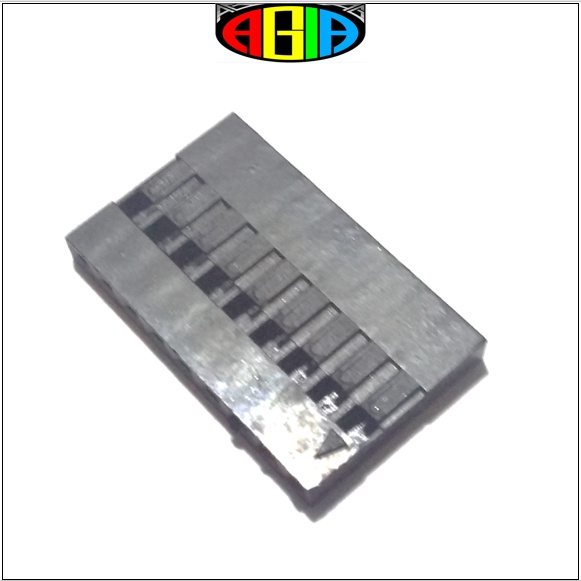 Dupont Housing 9 Pin Pitch 2.54 mm Connector Jumper 9P Konektor