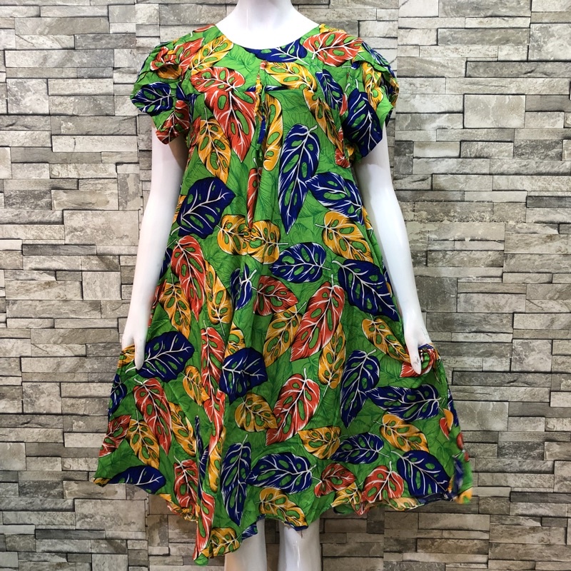 DASTER KLOK GAJAH PUTIH TANGAN DAUN | DASTER BATIK BALI-9