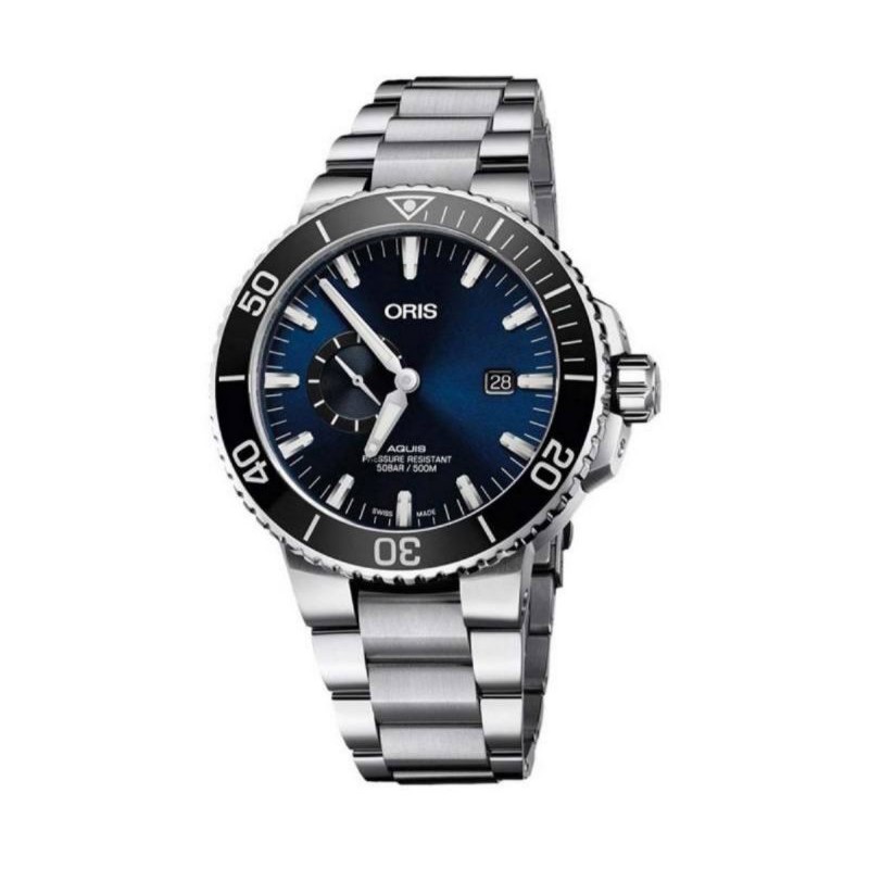 Original Jam tangan Oris Analog Aquis Premium Kekinian