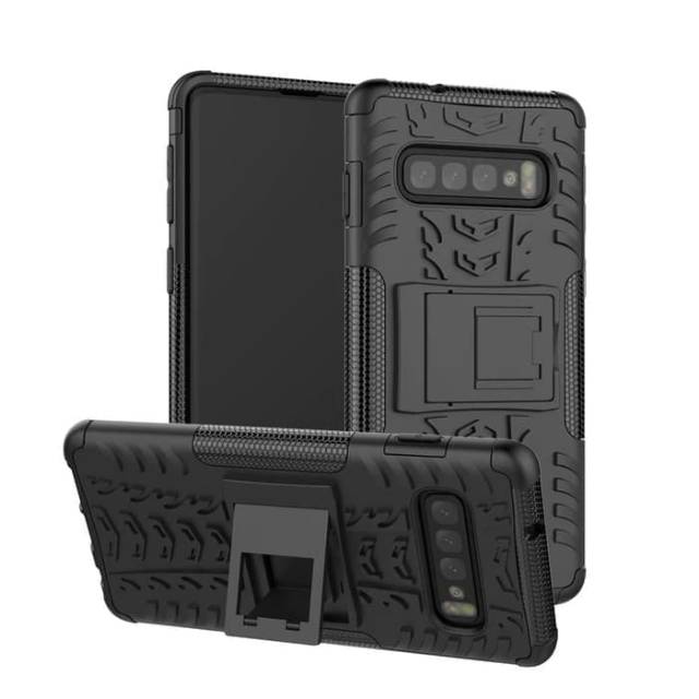 Realme XT Case Rugged Armor Military Stand Cover Hard Soft Casing