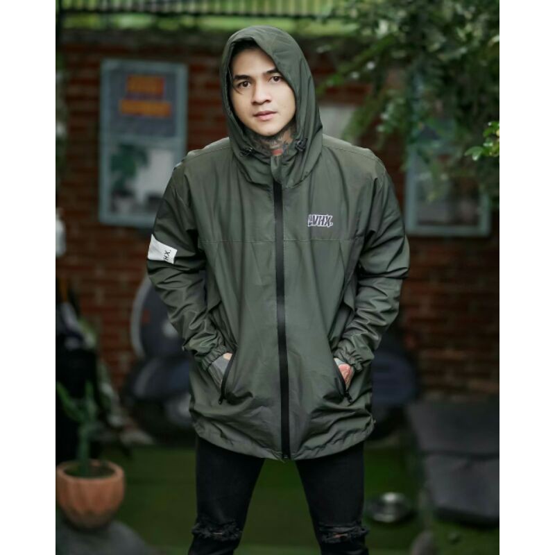 Jaket Salviohexia Jaket Waterpoof Jaket Pria Jaket Parasut