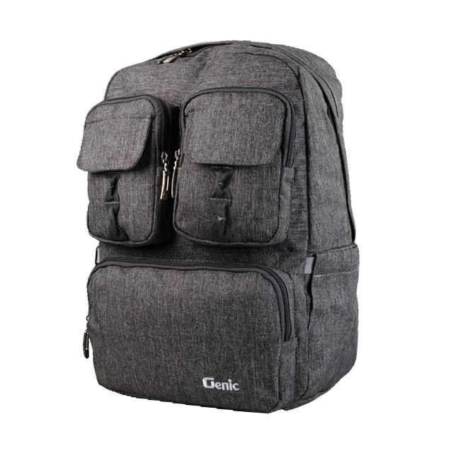 Genic A29019 Tas Ransel Laptop Bonus CoverBag
