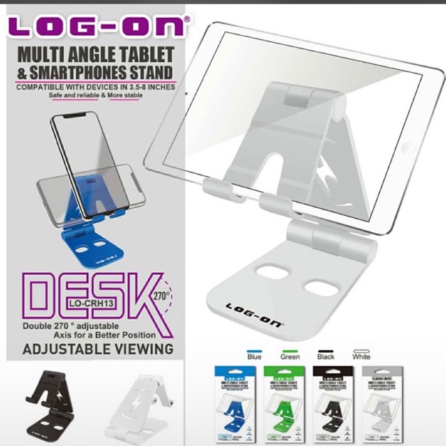 HOLDER UNIVERSAL LOG ON STAND HP LO-CRH13 - HOLDER HP MEJA