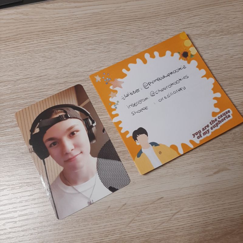 vernon seventeen photocard official semicolon