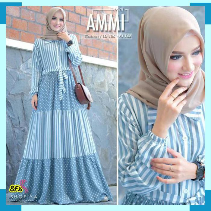 Shofiya Ammi Dress Muslim Casual