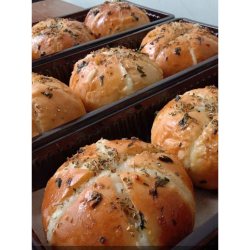 

koreangarlicchessebread