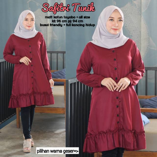 Tunik katun toyobo termurah