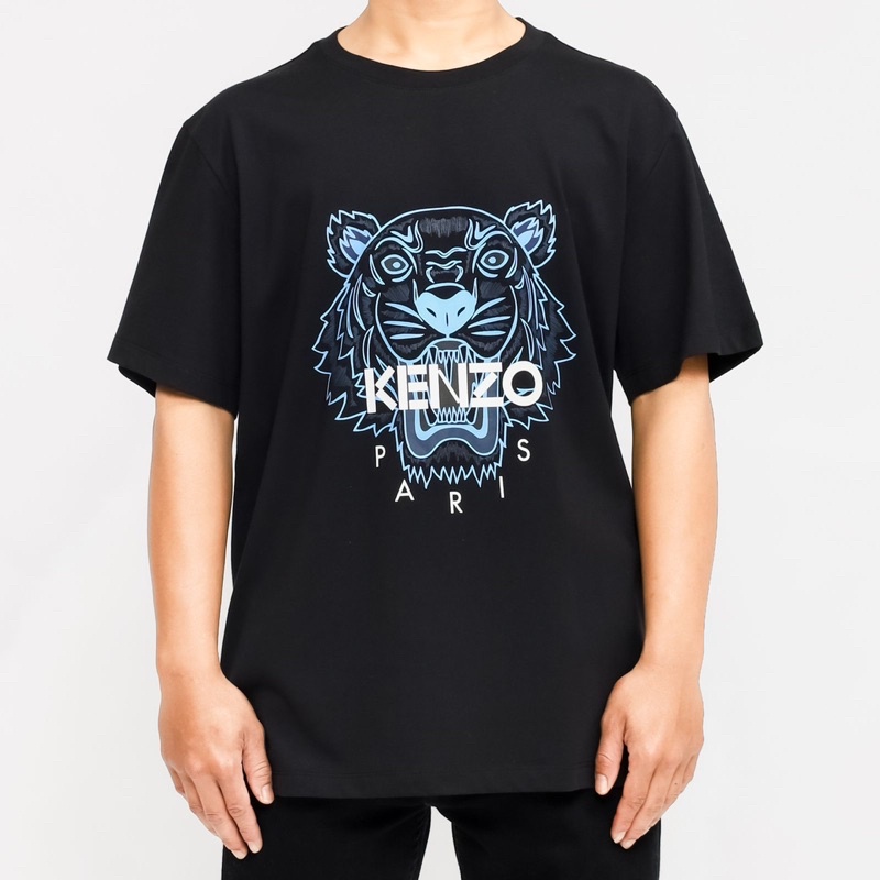 Ken. Tiger Tshirt Black Blue