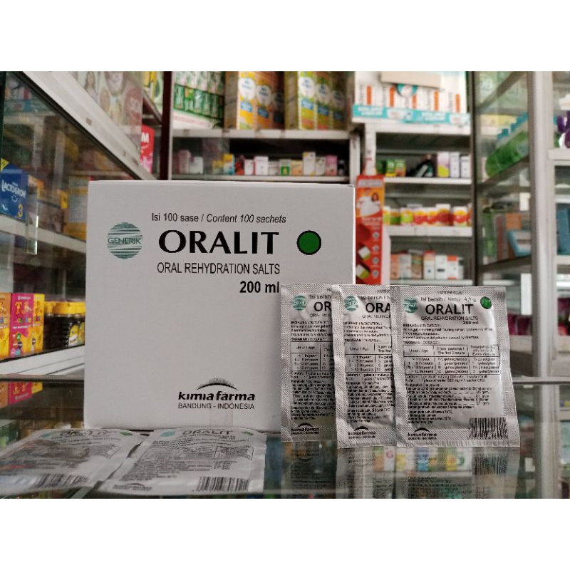 ORALIT PER SACHET | KIMIA FARMA - ED 05/2024