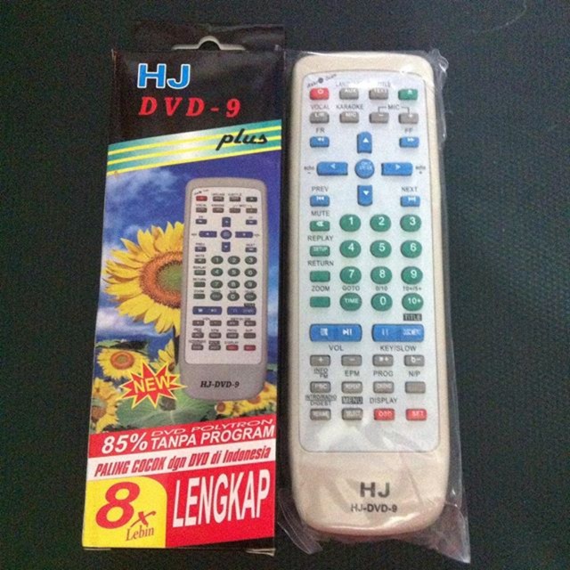 HJ dvd universal remote