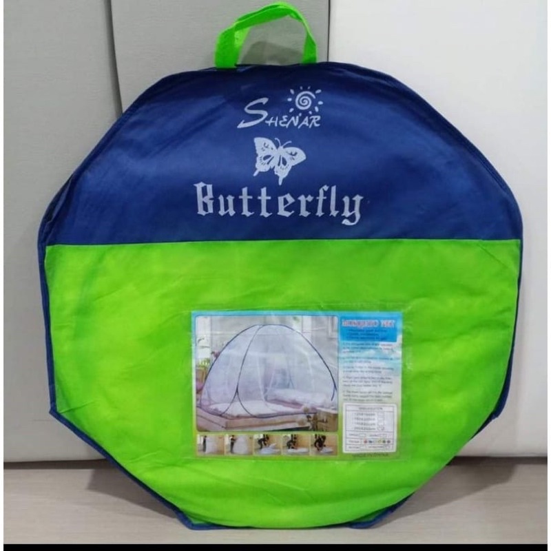 kelambu lipat butterfly