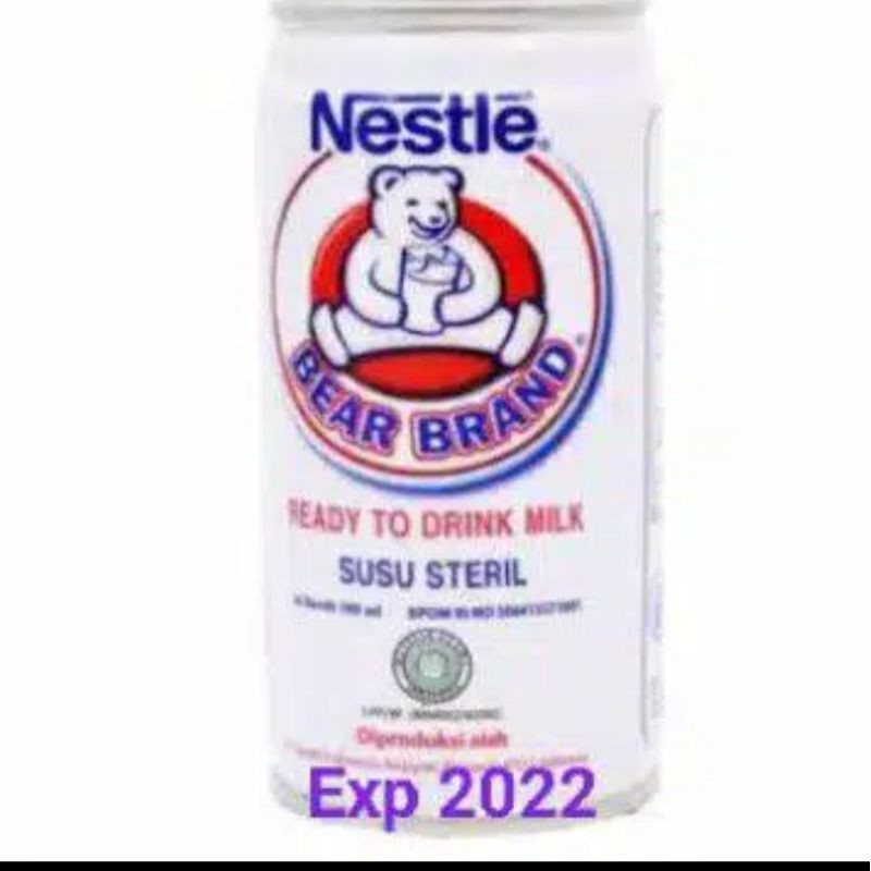 

SUSU BEAR BrAND SUSU KESEHATAN Bear Brand RTD Milk Tin 189ml