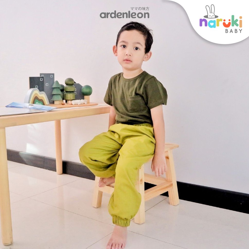 Ardenleon Unisex Casual Jogger Pants Kids Arden Leon Celana Jogger Anak