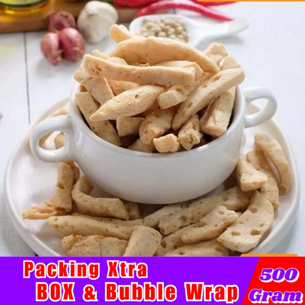 

Basreng Stik Gurih 500gr / Basreng Stik Pedas - basreng - Hufaida Snack makanan ringan