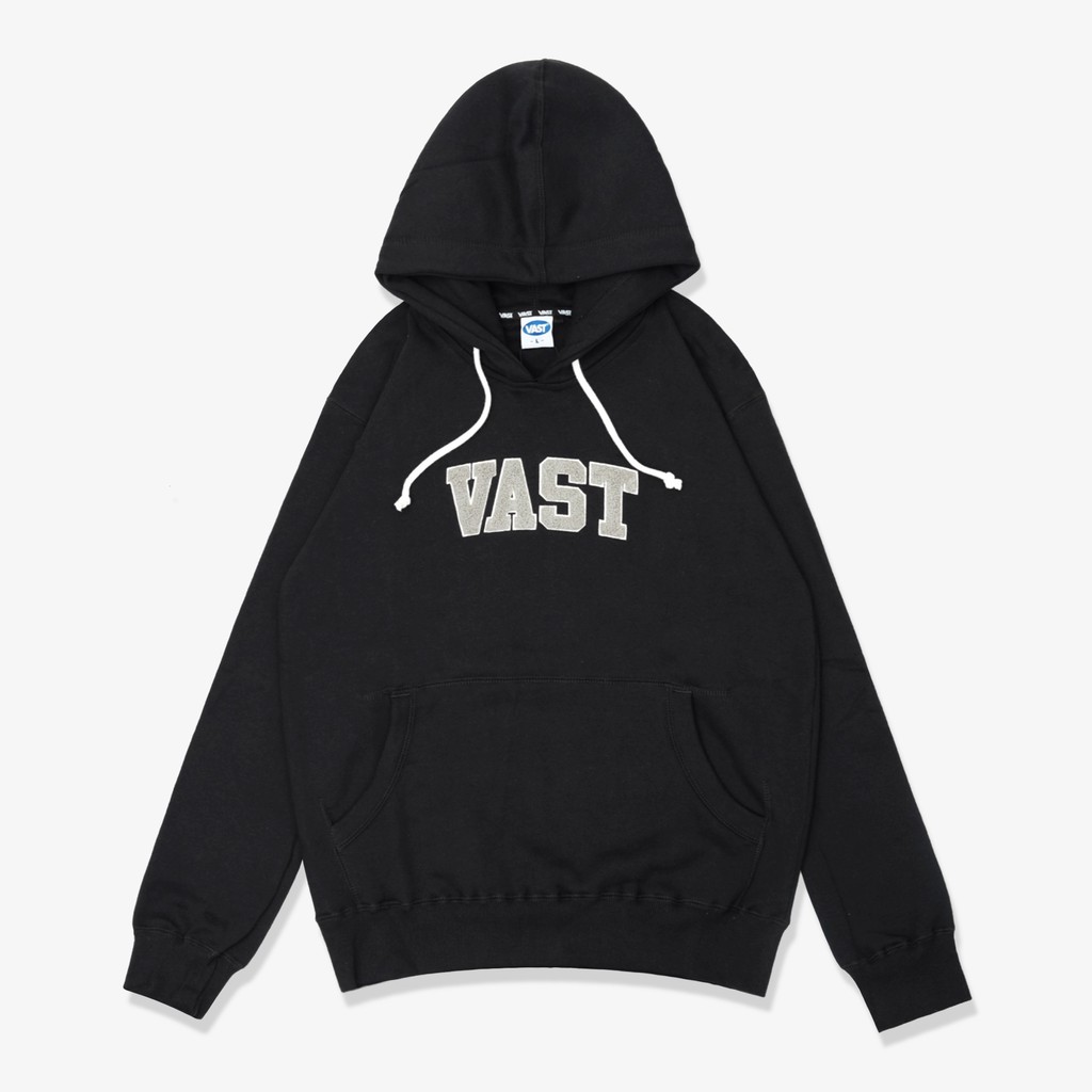 Vast Logo Hoodie Black