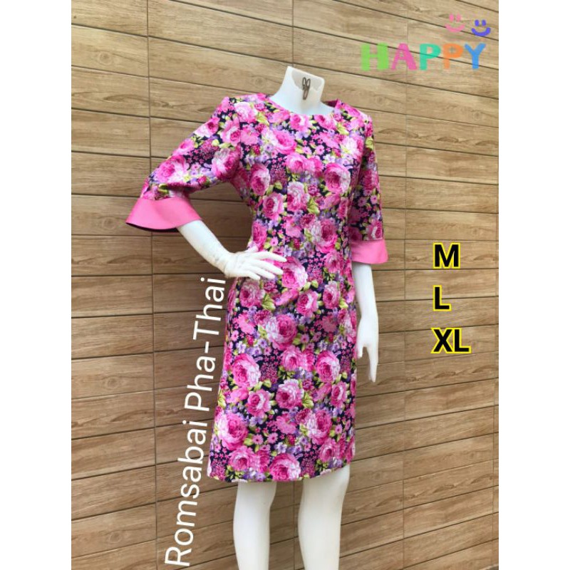 DRESS TENUN IMPORT ROMSABAI PHATHAI