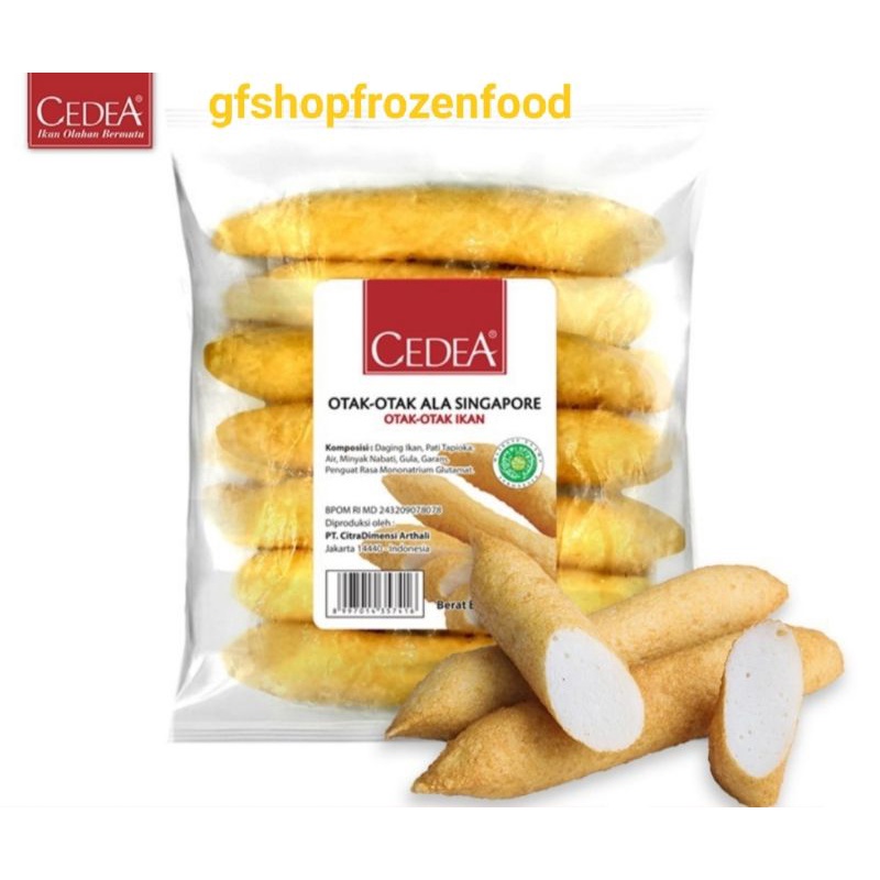 

Cedea Otak-Otak Singapore 500Gr / Otak-Otak Ikan / Frozen Food