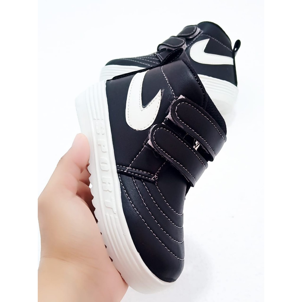 Sepatu Anak BOOTS NIKE HITAM Sepatu Baby