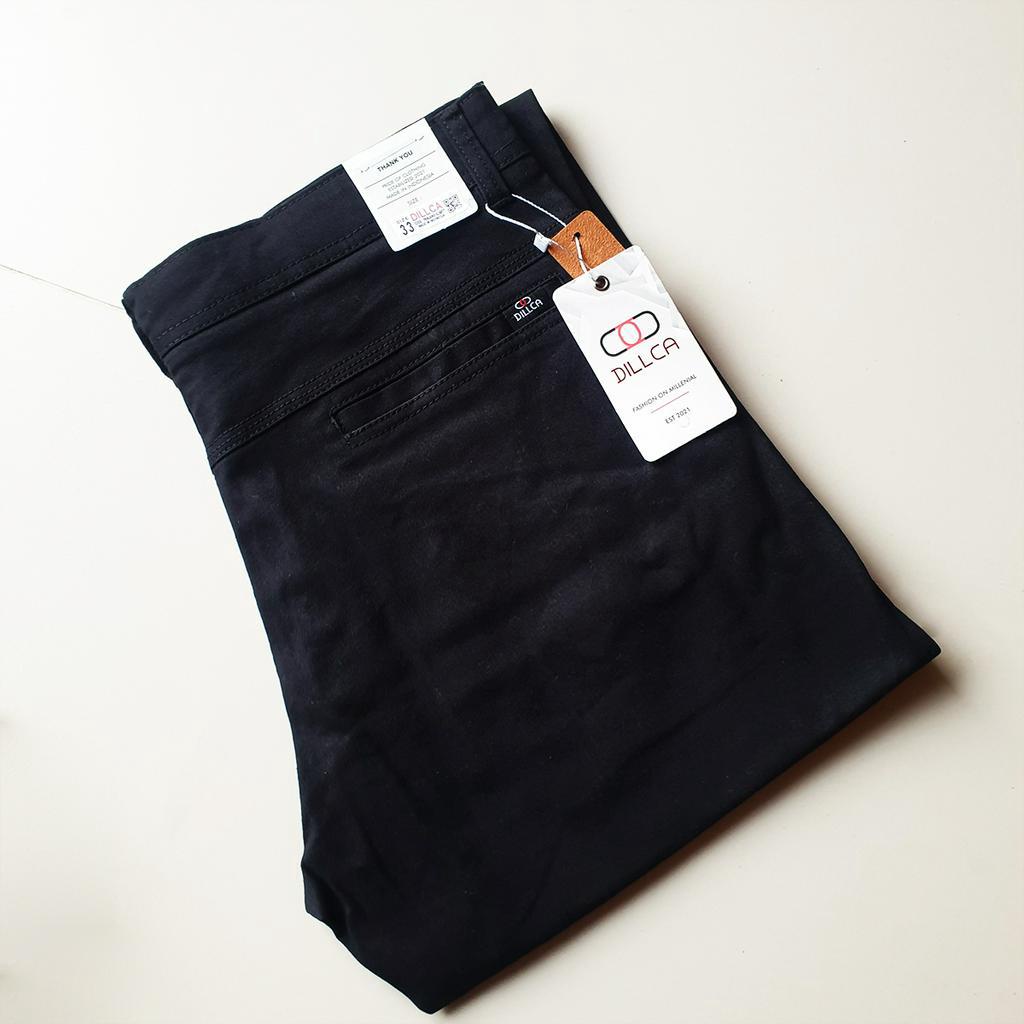 DILLCA -  Celana Panjang Pria Chino Pants Slim Fit Stretch melar terbaru berkualitas mall premium distro kardinal