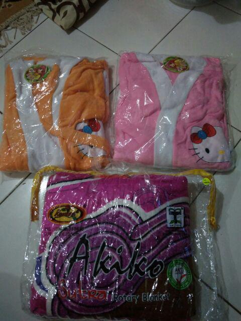 Selimut Akiko Sutra Rotary Ukuran 150×200 Cm