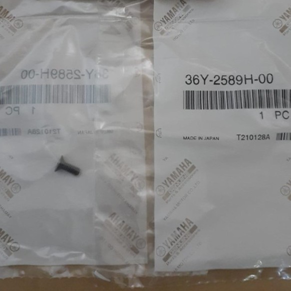 Baut Tutup Minyak Rem/ Master Rem Depan Yamaha Mio J, Mio M3 S Z, Gear 125, Soul GT, Fino, XRide, Cr