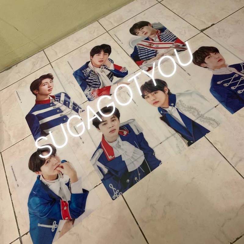 BTS ARMYKIT Clear File bundle Postcard