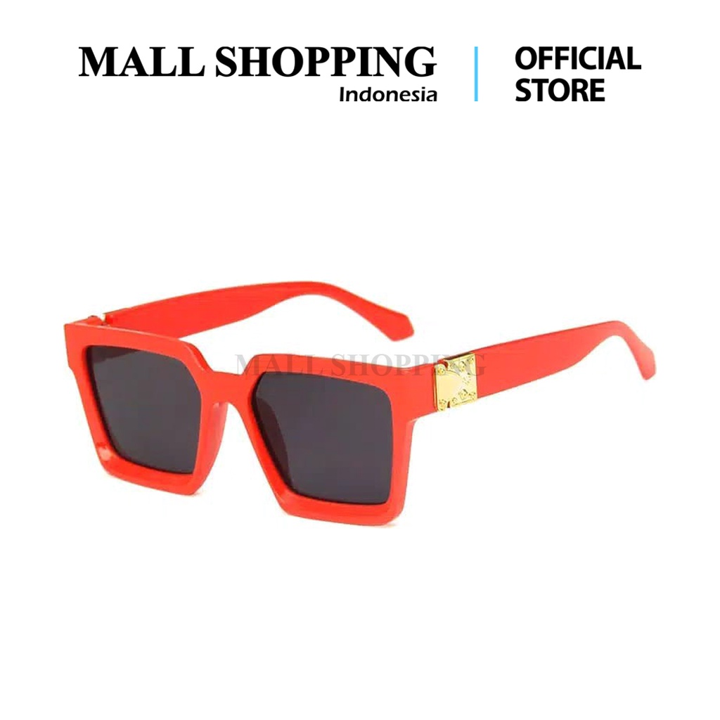 (COD)Kacamata Kotak Kacamata Hitam Korean Fashion Sunglassess MALLSHOPPING