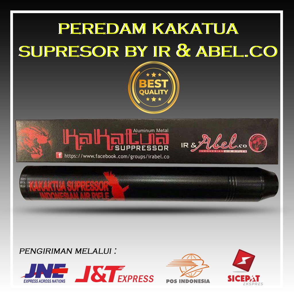 READY STOCK Peredam Kakaktua Supressor IR Abel.Co