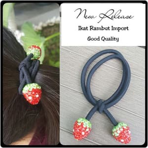 IKAT RAMBUT KOREA MODEL STRAWBERRY