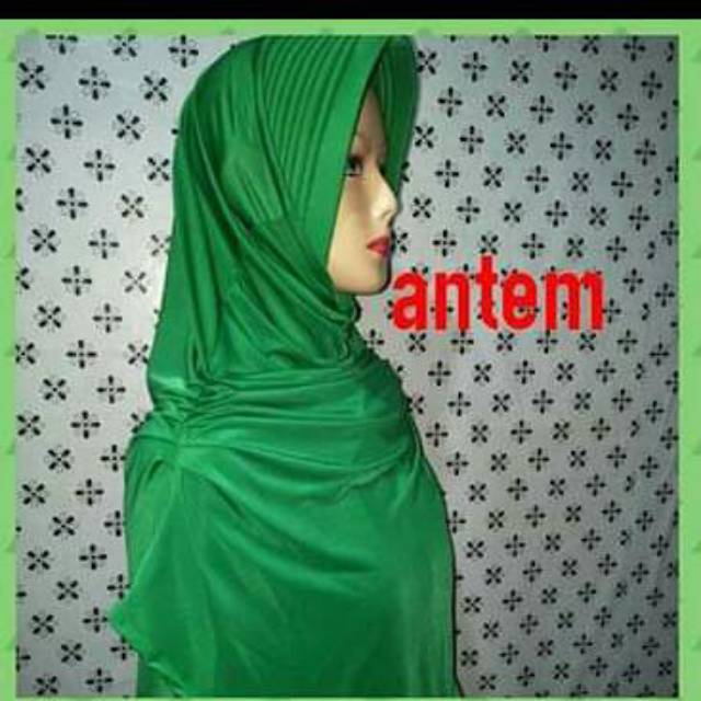 Jilbab PSO rempel antem panjng nutup dada