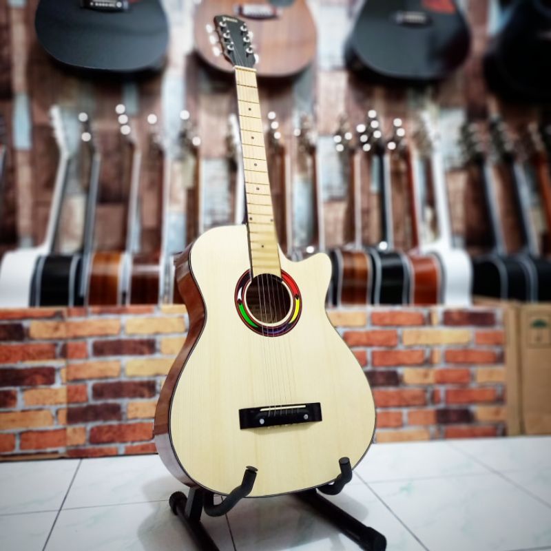 Gitar Akustik Yamaha Fg225 Custom (Bonus Senar 1set &amp; Pik)