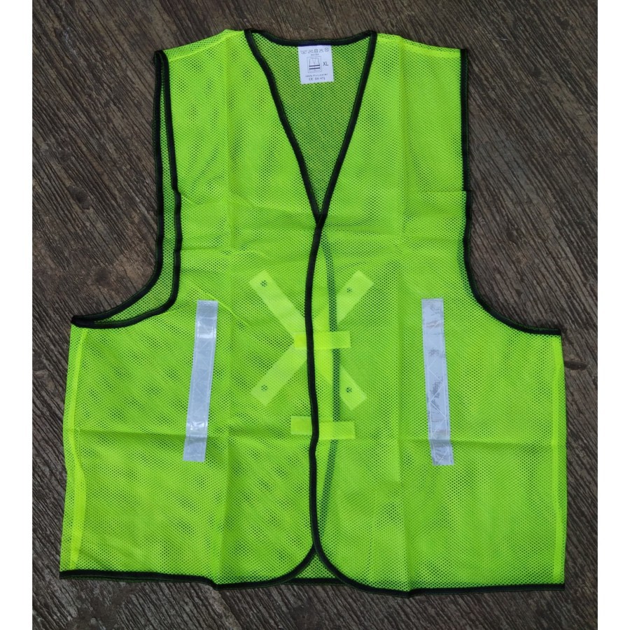 Rompi Proyek Jaring Vest X Gosave-Hijau