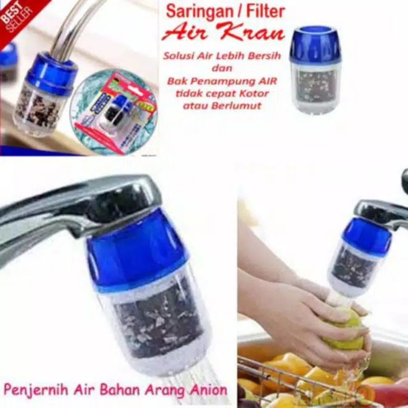 Saringan Filter Keran Air Kran Penjernih Air Water Arang