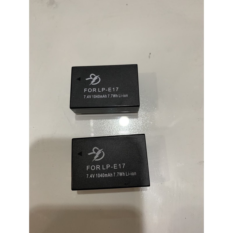 Baterai Canon LP E17 (2 pcs) second