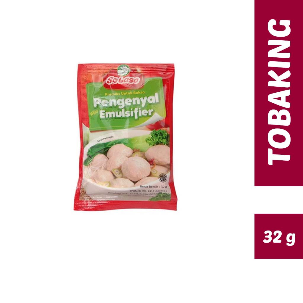 

PENGENYAL EMULSIFIER BAKSO SOBASO 32 gr