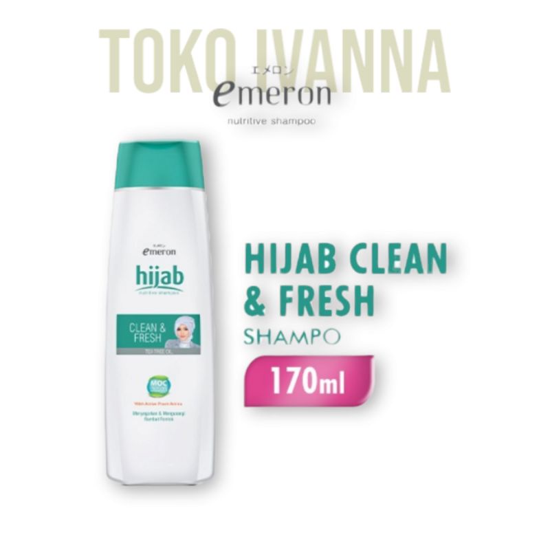 Emeron Shampoo Hijab Clean &amp; Fresh 170mL